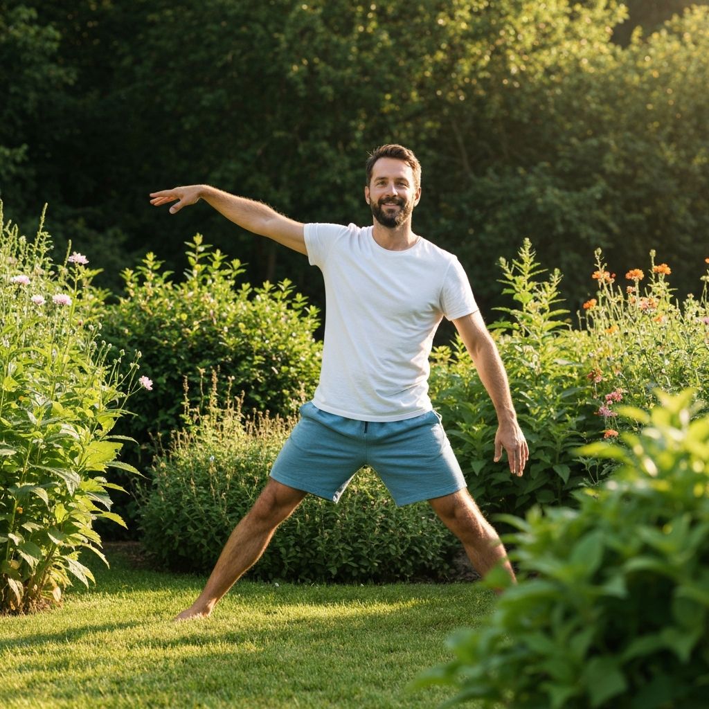 Rutinitas harian dan aktivitas ringan